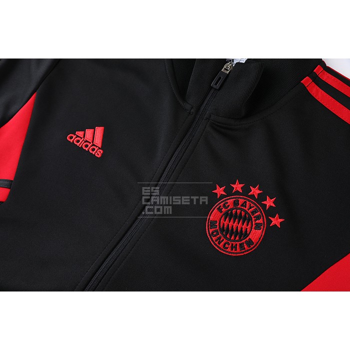 Chandal de Chaqueta del Bayern Munich 2022-23 Negro - Haga un click en la imagen para cerrar